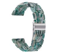 FACDEM Bracelet sport en résine 20 mm pour montre Huawei GT 2 42 Bracelet Magic2 42 mm pour Samsung Galaxy Watch 4 Classic, 20mm Universal, Agate