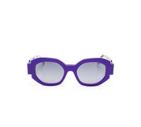 Face a Face - Lunettes de soleil violettes avec étui d'origine - Femme - Accessoires - Violet - Taille: 52 MM