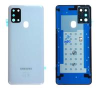 Face Arrière Vitre Du Dos Galaxy A21s Coloris Blanc Prisme