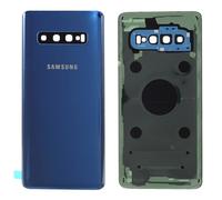Face Arrière Vitre Du Dos Galaxy S10 Coloris Bleu