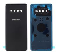 Face Arrière Vitre Du Dos Galaxy S10+ Coloris Noir