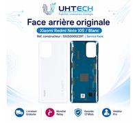 Face Arrière Xiaomi Redmi Note 10S ORIGINAL Service Pack - Blanc / Pebble White