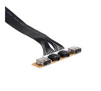 Face avant 2xUSB 2.0 78mm AK-CA-85