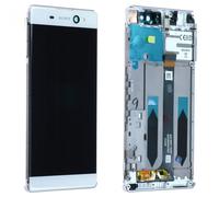 Face Avant Chassis Vitre Tactile + Lcd Sony Xperia-Xa-Ultra Blanc