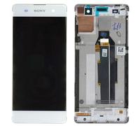 Face Avant Complète Chassis Vitre Tactile Et Lcd Sony Xperia-Xa Blanc