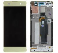 Face Avant Complète Chassis Vitre Tactile Et Lcd Sony Xperia-Xa Gold