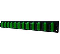 CONECTICPLUS Face avant fibre optique équipée 24 sc upc mm duplex pour tiroir optique 1u