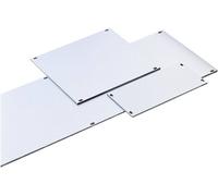 Face avant Fischer Elektronik 10065005 aluminium argent (mat, anodisé) (l x H) 101.3 mm x 128.4 mm