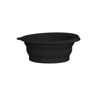 Face Bowl for Ice avec bac à glace intégré - bol facial pliable en silicone Face Ice Bath Bowl pour cold plunge therapy, raffermissement de la peau, Ice Face Bowl portable maison & voyage (Noir)