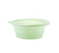 Face Bowl for Ice avec bac à glace intégré - bol facial pliable en silicone Face Ice Bath Bowl pour cold plunge therapy, raffermissement de la peau, Ice Face Bowl portable maison & voyage (Vert)