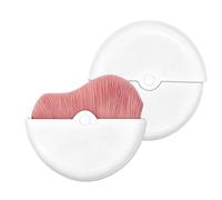 Face Brush, Soft Bristle Cover, Travel Blush Tool, Compact Beauty Applicator, for Women Beginners Professional Home Daily Use Birthday Vacation Cheek Makeup Routine Travel Beauty Use