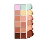 Face Color Correcting Palette, Full Coverage Concealer Makeup, Creamy Texture Formula, Ideal for Family Girls Teens and Coworkers, Perfect for Blemishes and Imperfections