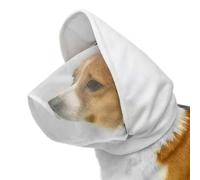 Face Cover for Dogs - Lightweight Adjustable Protective