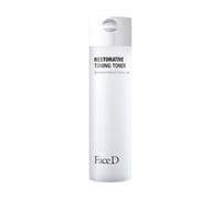 Face D - Restorative Toning Toner, 200 ml, Tonique Visage Peau Sensible, Action Restorative avec Acide Hyaluronique, Caféine et Glycérine, Retourne Hydratation et Élasticité de la peau, Made in Italy