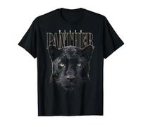 Face de panthère Noire, forêt Tropicale, Faune, Nature, panthère T-Shirt Graphique avec Valeur