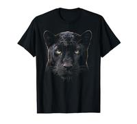 Face de panthère Noire, forêt Tropicale, Faune, Nature, panthère T-Shirt Graphique avec Valeur