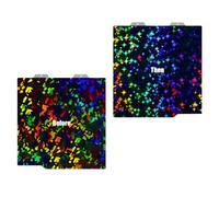 Face d'impression réfrigérée amovible 184 mm pour matériaux PETG ABS PEI Plaque de construction texturée à courant continu