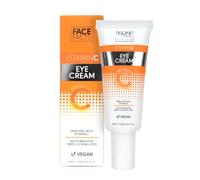 Face Facts Crème contour des yeux à la vitamine C | Vitamine C riche en antioxydants + glycérine | Hydrate et éclaircit les yeux | Végétalien | 25 ml