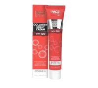 Face Facts Crème de nuit au collagène et Q10 | Ubiquinone (Q10) + vitamine E + collagène | Lisse + élasticité de la peau | 50 ml