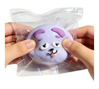Face Fidget Toy - Slow Rising Squeeze Stress Relief Face Shape Vent Toy | Soft PU for Kids, Adults, Office, School, Travel and Party Favors Use, 10x10 cm/3.94x3.94