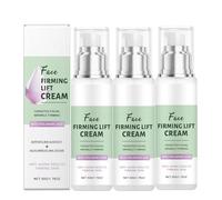 Face Firming Lift Cream, Anti-Aging Skin Tightening Anti-Wrinkle Cream, Instant Face Lift Daily Moisturizer for Fine Lines & Sagging Skin, Morning Nighttime for All Skin Types (50g) (3PCS)