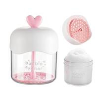 Face Foam Maker - Cute Bubble Foamer Device, Handheld Skincare Tool | Rich Lather Creator, Gentle Cleansing Accessory, Soft Texture Whipping Cup, Portable Beauty Utility for Body Wash Shampoo Facial C