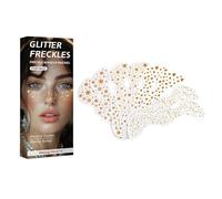 Face Glitter Stickers, Sweatproof Glitter Freckles Face Jewels, Waterproof Face Stickers, Glitter Makeup Stickers, Face Jewels For Parties, Glitter Freckles Stickers For Face, Festival Face Jewels