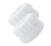 Face Lavage Des Bracelets - Les Bracelets De Lavage Du Visage, 2Pcs Coral Fleece Spa Broupeaux Absorbants | Bracelets Spa Élastiques, Liens De Cheveux Pour Femmes, Serviettes De Poignet Duveteuses Po