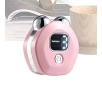 Face Lift Device, Microcurrent Beauty Tool, Electric Massager, Skin Firming Technology, Portable Toning System, Anti-Aging Solution for Women, White, Light Red, Blue, 1 Set