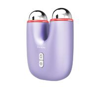 Face Lift Device - Rechargeable EMS Microcurrent Facial Lifting Machine With 5 Color LED Light, Heat Compress Vibration Massage For Skin Firming Jawline