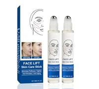 Face Lift Roller Serum, Skin Raffermissant Stick, Sérum Raffermissant Anti-Rides, Wrinkle Power, Essence Liftante Et Raffermissante Anti-âge, Atténuer Les Ridules, Anti Rides Puissant Immediat (2)