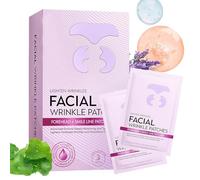Face Lifting Patches, Moisturizing Balm Aid, 7.68x5.31x0.79 inches Nourishing Tape with Safety, Forehead Lift Cosmetic Tool with Comfort, Modern Beauty Design Style, Accessory for Women Girls