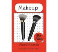 Face Makeup: Easy to read Face Makeup word search book |6x9 55+ puzzles| Great for vacation, downtime, Holidays, and road trips.