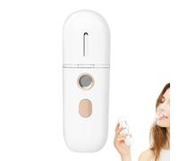 Face Mister Nano Mist Sprayer Portable Hydrating Cool Mist Sprayer, Quiet Facial Steamer Skin Care Device, Rechargeable Face Moisturizing Spray for Home Travel Commuting Daily Skincare Routine
