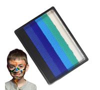 Face Paint Palette, Face Paints Kit, Watercolor Makeup with 6 Colors, Lightweight 50g, for Carnival, Wedding, Halloween, Christmas, Concert, Cosplay, Festival, Birthday, Adults