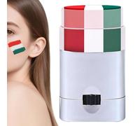 Face Paint Set, Flag Color Eye, Makeup Sticks Kit, Sports Fan Game Day Face Body Art Crayons, Safe Paint Tools, for Football Baseball Soccer Stadium Party Festival Use