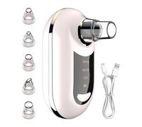 Face Pore Remover Tool Blackhead Extractor Deep Cleansing Kit | USB Charging Facial Beauty Equipment USB Charging 3 Suction Settings for Daily Routine Women Home Travel Bath Time