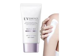 Face Protector, Clear Sunscreen Moisturizer, Daily Facial Skincare Primer, Invisible Finish for Makeup Base, Ideal for Beach Dating Outdoor, 50ml Broad Spectrum Defense