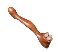 Face Roller, Small Wooden Portable Lightweight Massager, Eye Massage Tool, for Body Facial Headspa Spa Salon Home Travle Shower Yoga Meditation Aromatherapy Relaxation