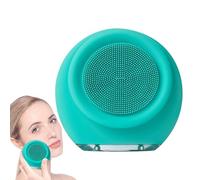 Face Scrubber, Electric Silicone Facial Brushes, ABS, Silicone Gentle Waterproof Face Wash Brush, Deep Cleansing Cleanser, Ideal for Family Use, Birthdays, and Holiday, 8x8.2x3.5cm