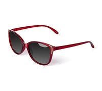Face Shadow Lunettes de Soleil Femme Polarisées Cateye Moderne avec Décoration en Métal Protection UV400 Ultra Légères Extérieur