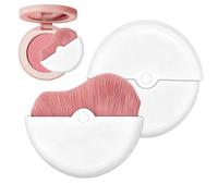 Face, Soft Bristles Makeup with Protective Cover Feature, Travel Blush for Ch eauty Application Professional Home Daily Use Beginner Women Birthday Vacation Use