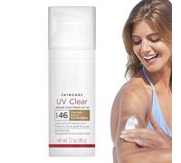 Face Sunscreen for Women, Broad Spectrum SPF Moisturizer, Waterproof Non-Greasy Daily Sun Cream, Long-Lasting UV Protection Skin Care for Dry Combination Oily Normal Skin, Lightweight Facial Sunscreen