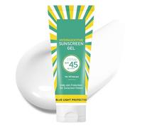 Face Sunscreen, SPF 45 P 50ml Broad Gel with Water Resistant Formula, Body Sun Cream with Skin Care Stylish, Summer, Home Accessories for Travel Commuting Beach Sports Use