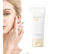Face Sunscreen SPF Daily UV Protector, Lightweight No White Formula 50ml, Gentle Solar Defense for Women Men, Dry Sensitive Oily Skin, Beach Hiking Sports Travel