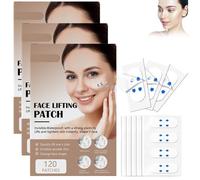 Face Tape Lifting Invisible,Lifting Visage,Face Lift Tape,Anti Paupiere Tombante,For Face Invisible Use Before Makeup,Facial Adhesive for Lifting Sagging Skin,Wrinkles,Neck,Double Chin (360Patch)