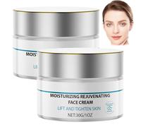 Face Tightening Cream,Skin Firming Facial Moisturizer,Nourishing Anti-Wrinkle Cream with Collagen & Vitamin E,Daily Use for All Skin Types Morning Nighttime Post Sleep (30g) (2PCS)