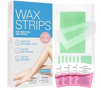 Face Wax Strips | Underarm Wax Strips | Soothing Gentle Wet Wipes Set for Sensitive Skin Hand Leg Chest Armpit Upper Lip Women Youth