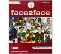 face2face Elementary Student's Book with CD ROM/Audio CD