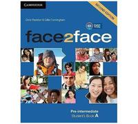 Face2face Pre-Intermediate A Student's Book A